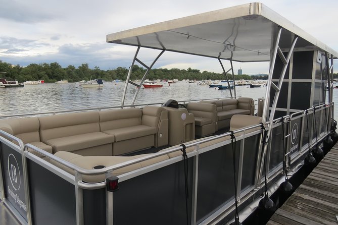 2 hours / Sightseeing Boat cruise Drinks Included - Start at Kej Oslobođenja 3, then settle on a new pontoon boat