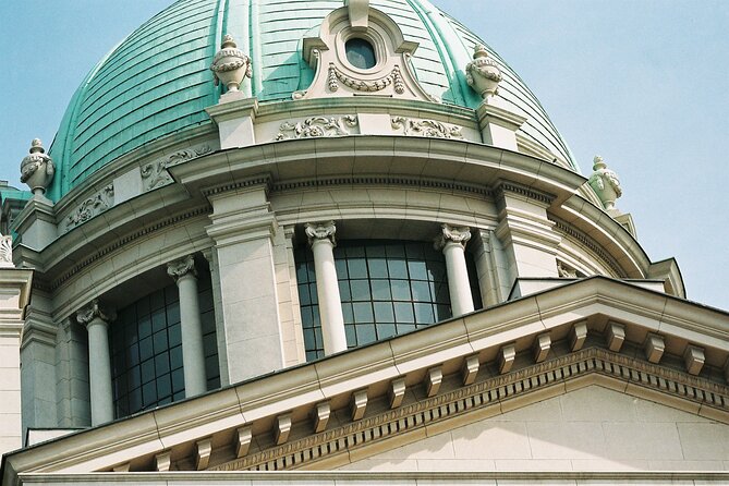 Belgrade City Walk, Gathering and Sightseeing - The Old Palace (Obrenović) and the academy-style facade