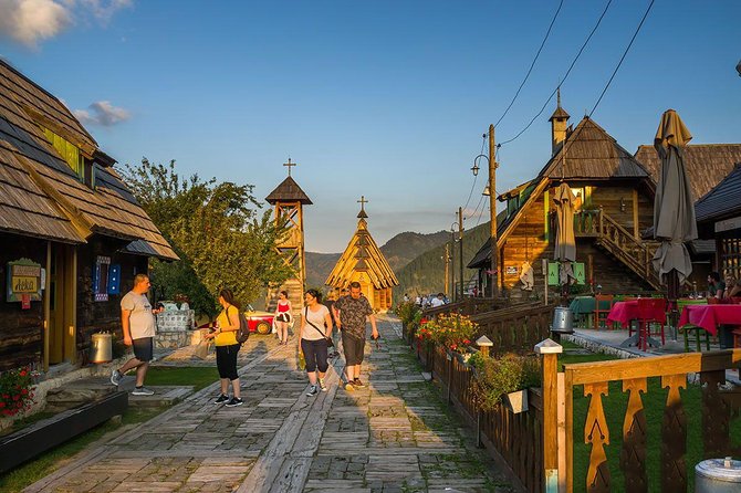 Belgrade: Mokra Gora, Šargan 8, Drina river house Full Day Tour - Drvengrad and Mećavnik: a village setting that’s more fun than it sounds