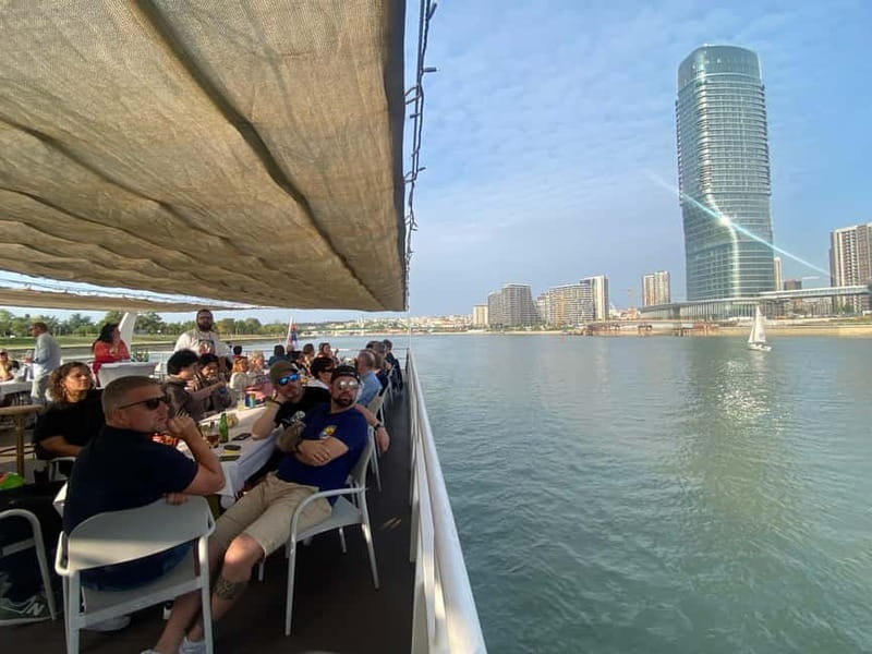 Belgrade: Sunset Cruise with Live Guide - Beton Hala as the pre-boat warmup, not just a random stop