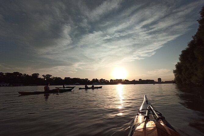 Belgrade sunset kayak tour - What the War Island mention means for your expectations