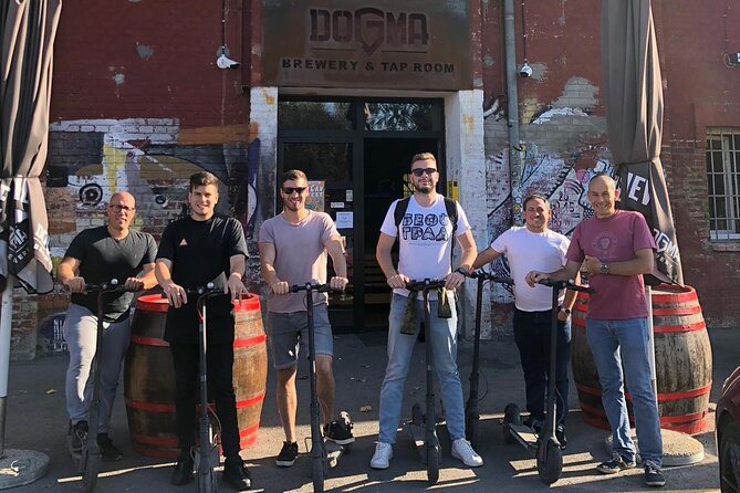E-Scooter CRAFT BEER and BREWERY Tour - Gvint Brewery and Taproom: a local microbrewery stop