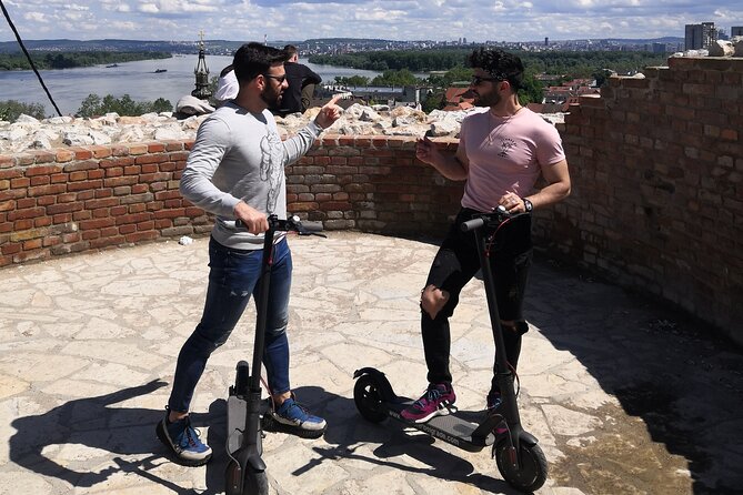 E-Scooter Zemun Tour - Magistrate in Zemun and the main pedestrian feel