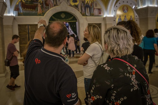 Feel Belgrade panoramic sightseeing - St. Sava Temple: guided inside look, then your own exploring time