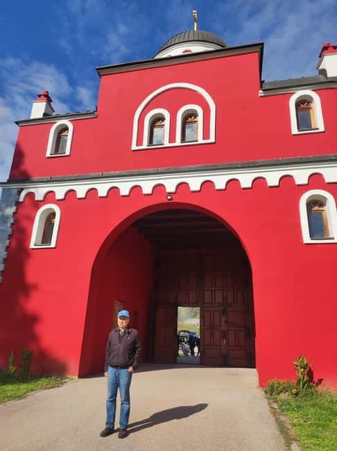From Novi Sad: Sremski Karlovci and Krusedol Monastery Tour - The Baron Wrangel monument and the White Russian refugee story