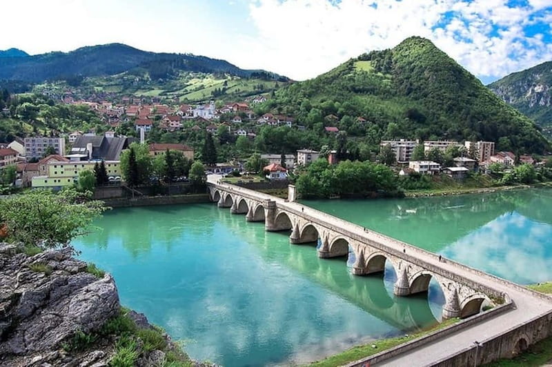 From Sarajevo: Višegrad, Andrićgrad, Šargan Train, Drvengrad - Andrićgrad: stone streets shaped by Ivo Andrić