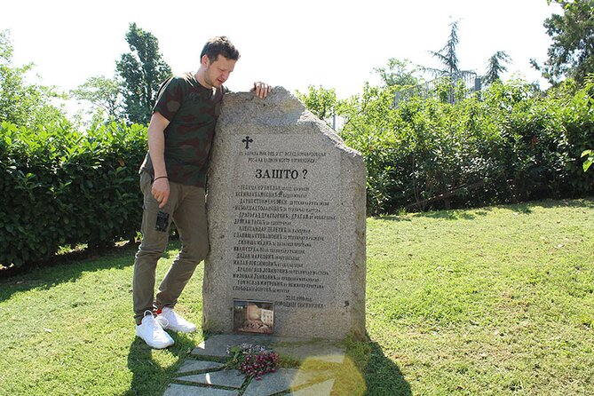 NATO Bombing of Belgrade Private Tour - Stop 1: RTS Radio Television of Serbia and the Zašto? memorial