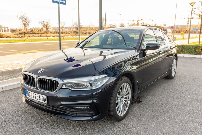 Private Limo Transfer from Beograd Airport to Belgrade downtown - Meet, sign, luggage help, and getting to the right door