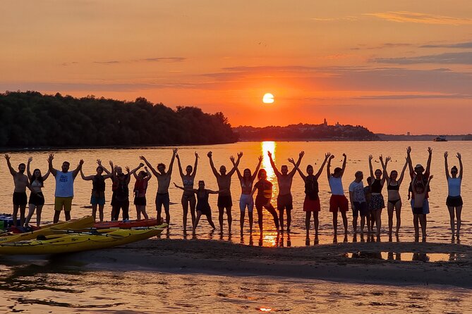 Sunset Kayak Adventure in Belgrade - Sunset kayak on the Danube and Sava, right in Belgrade