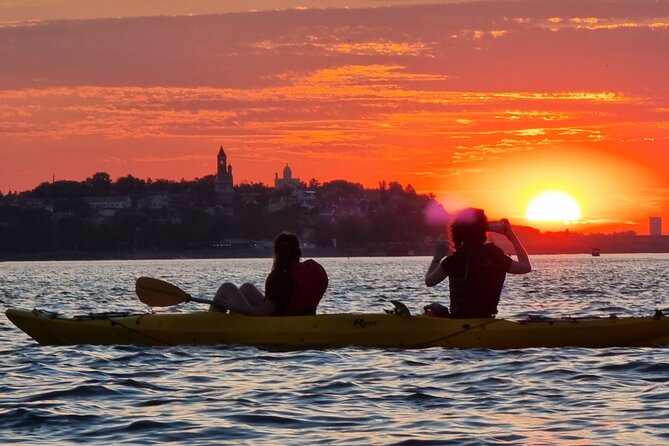 Sunset Kayak Adventure in Belgrade - Stop 1: Belgrade Fortress views from the water