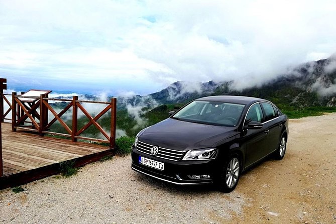 Transportation from Belgrade or Belgrade Airport to Tara, Mokra Gora or Sagan 8 - Inside the Car: WiFi, Water, and Clean Comfort